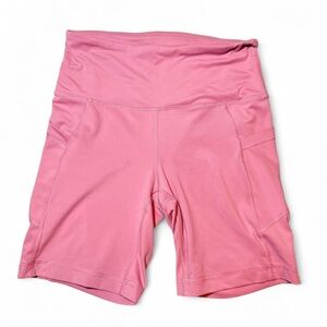 Yogalicious Pink Bike Shorts for Women